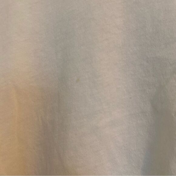 O’Neill Cream Retro Boxy Crop Top Costal Yellow Wolkswagon Print Tee Size Small - Picture 4 of 5